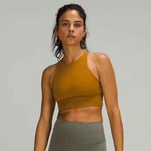 lululemon athletica Mustard Sports Bra